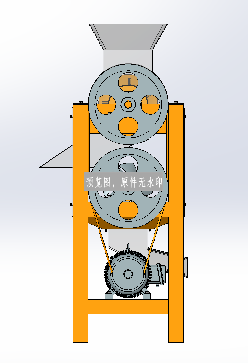玉米脱粒机三维UG10==1259892==300