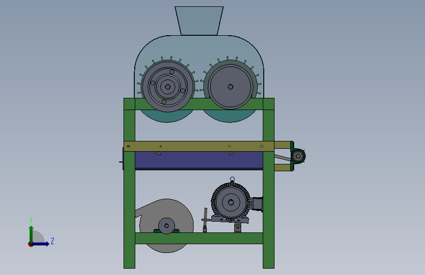 毛豆采摘机SW三维图--849813--300