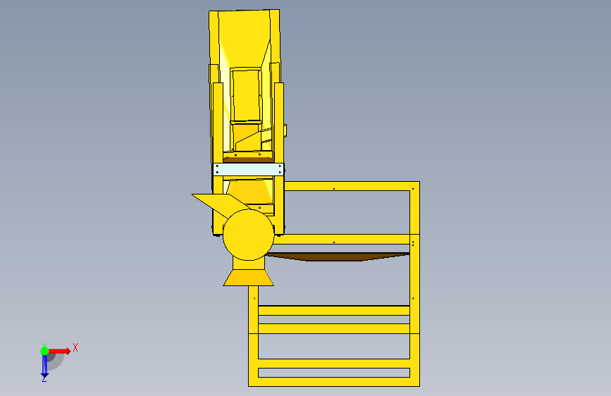 玉米脱粒机三维UG10==1259892==300