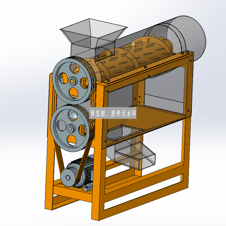 玉米脱粒机三维UG10==1259892==300