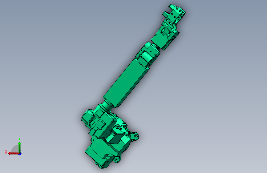 焊接多功能机械手设计SW三维图