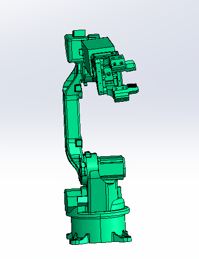 焊接多功能机械手设计SW三维图