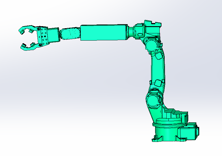 焊接多功能机械手设计SW三维图