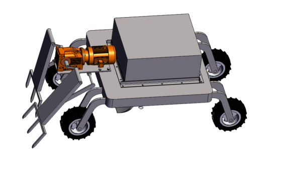 耕土施肥机Solidworks三维图一套