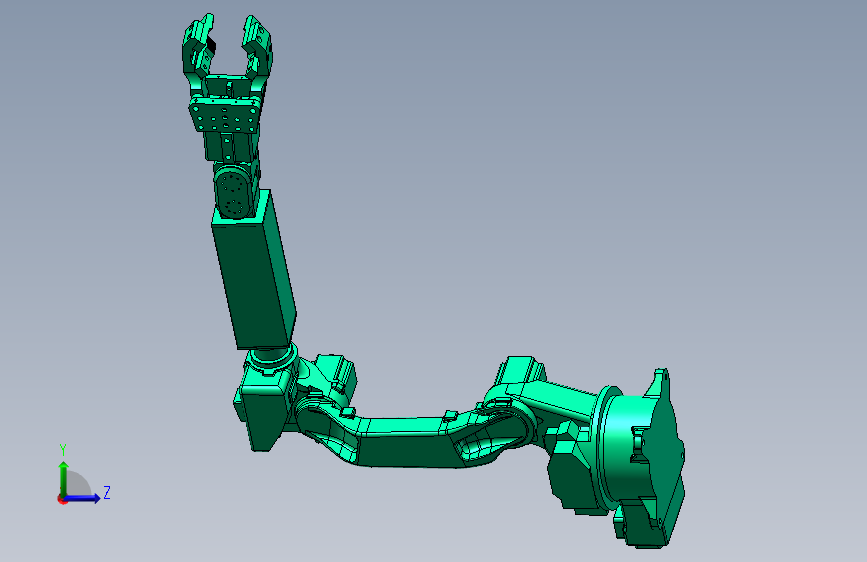 焊接多功能机械手设计SW三维图