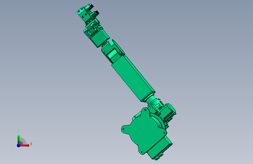焊接多功能机械手设计SW三维图