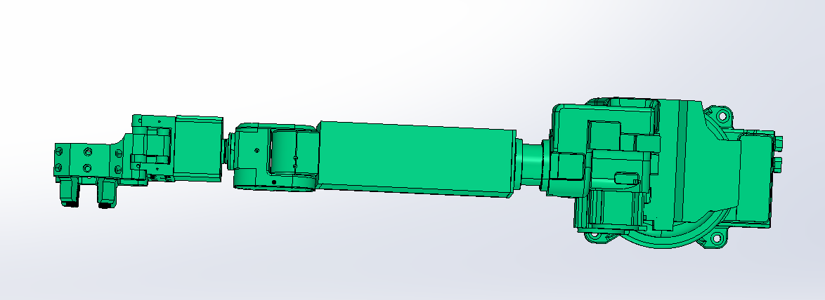 焊接多功能机械手设计SW三维图