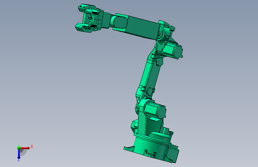 焊接多功能机械手设计SW三维图