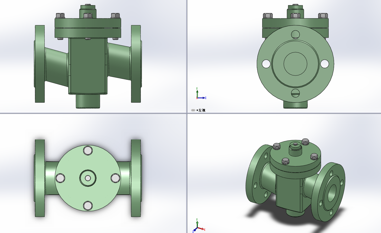6款WTF型温度单座阀