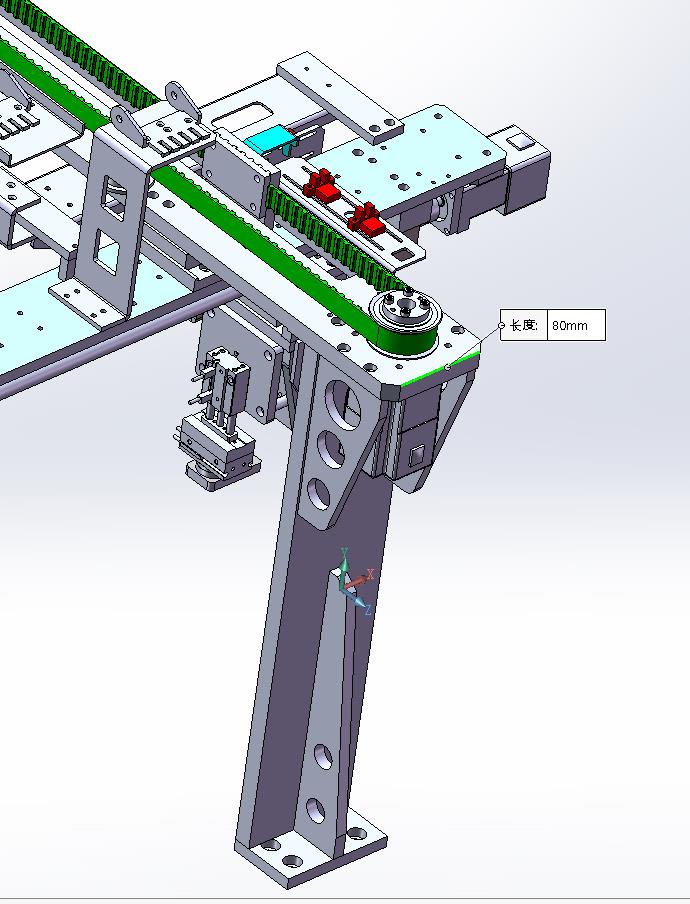XY机械手-伺服丝杠-伺服同步带-二次水平移动-180度旋转