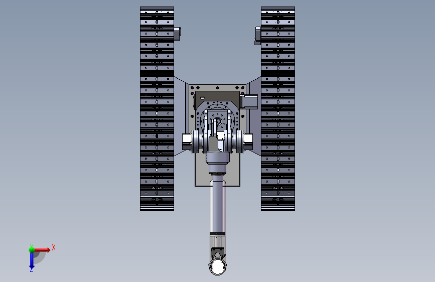 采摘机器人SW三维图