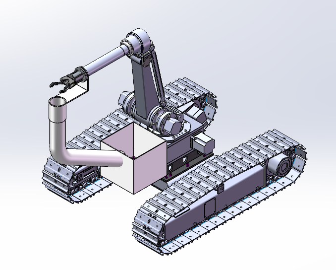 采摘机器人SW三维图