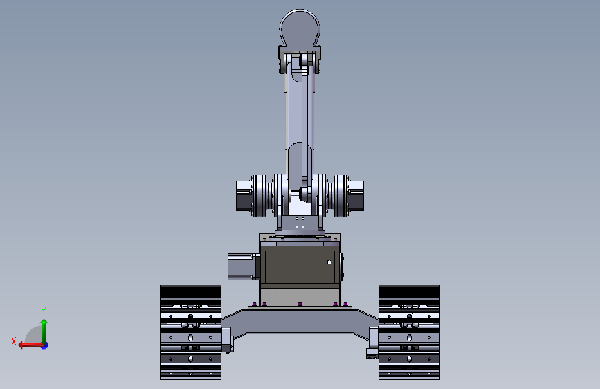 采摘机器人SW三维图