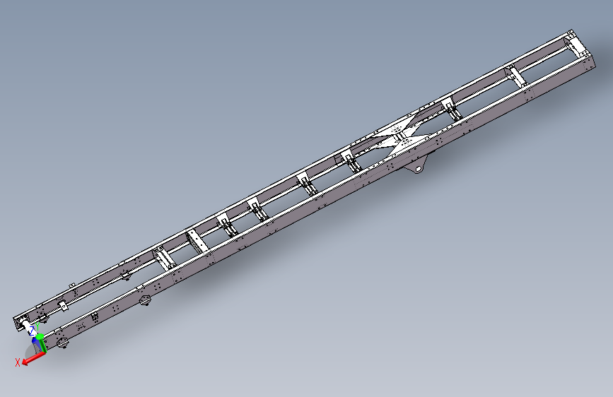 基于Solidworks的重型载货汽车车架的建模MF20
