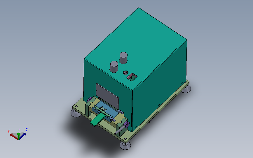 立式剥皮机（剥离电线包皮的设备） 3D模型（SolidWorks设计