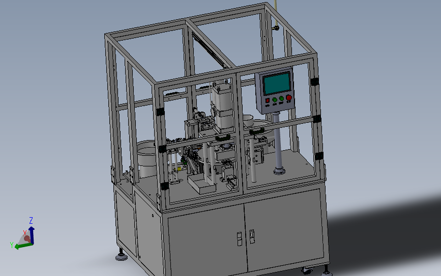 SW全自动点火器压粉机 3D模型（SolidWorks设计