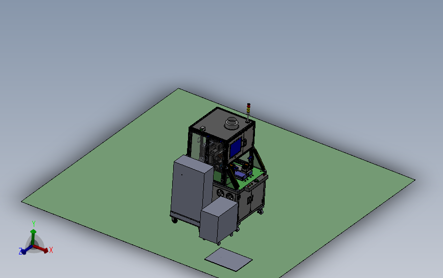 电阻焊机、非标自动化焊接机 3D模型SolidWorks三维设计图