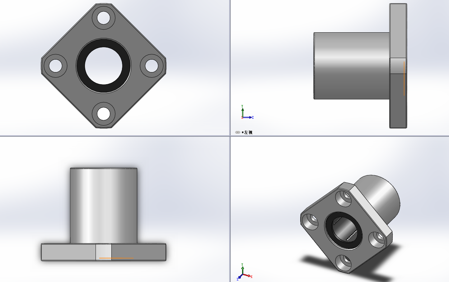 8款标准滑块单元开口标准型