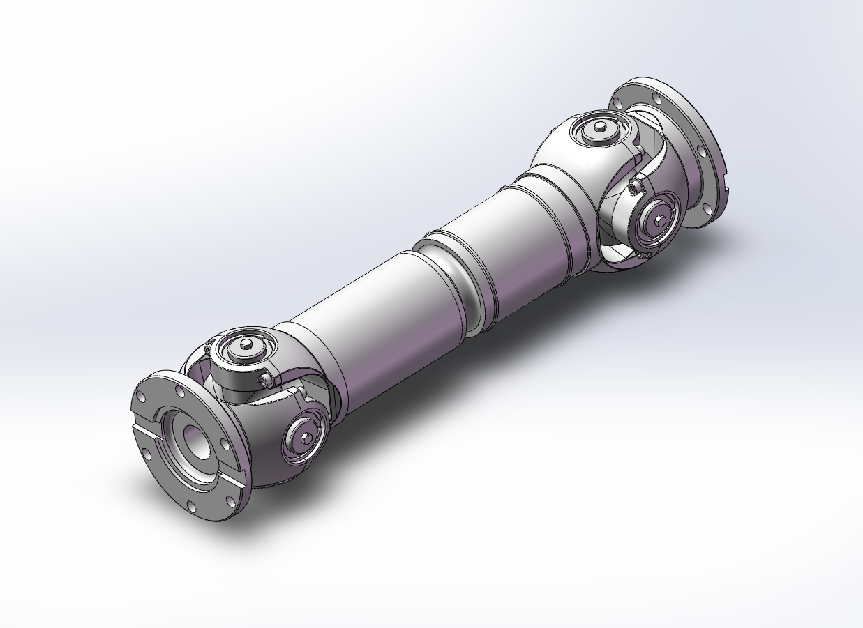 3款A型-有伸缩长型万向联轴器