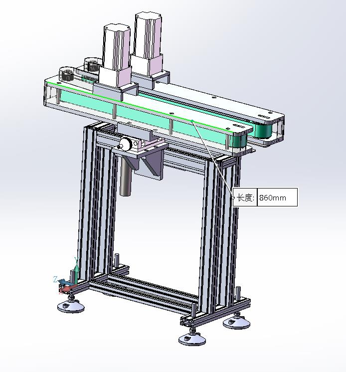 皮带夹紧输送-牵引输送-宽度可调输送