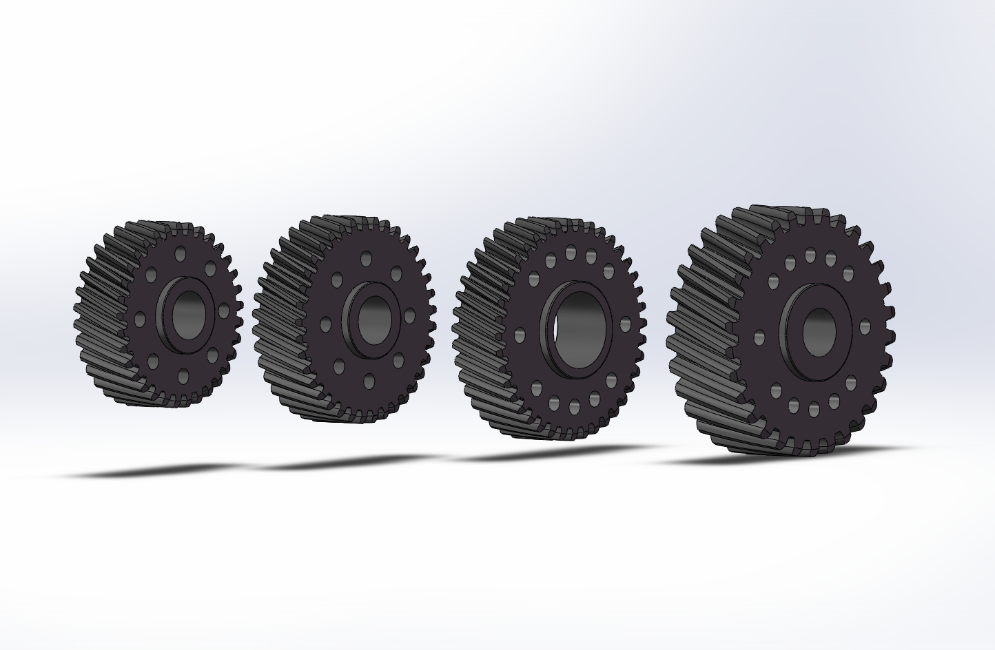 4款嘉立创 斜齿轮 研磨型 CCLN