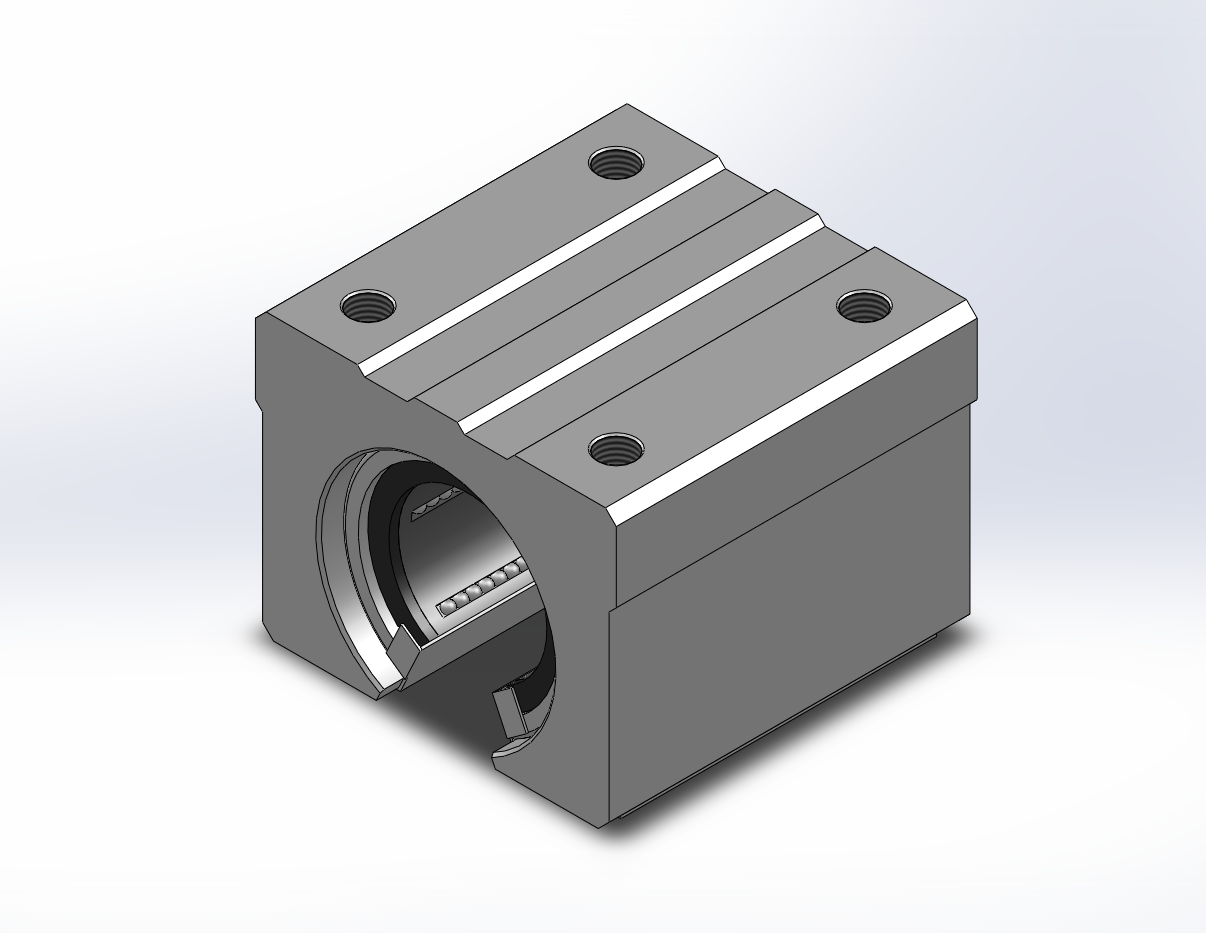8款SBR…UU 方形铝滑块