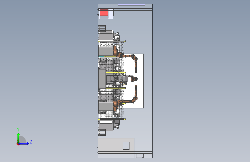 工业机器人仿真实训室模型MF