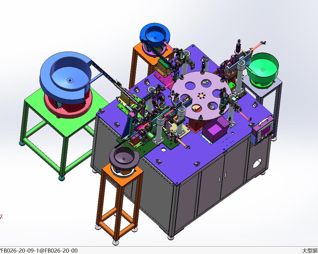 阀门自动组装-自动上O形圈-自动拼装-自动压紧