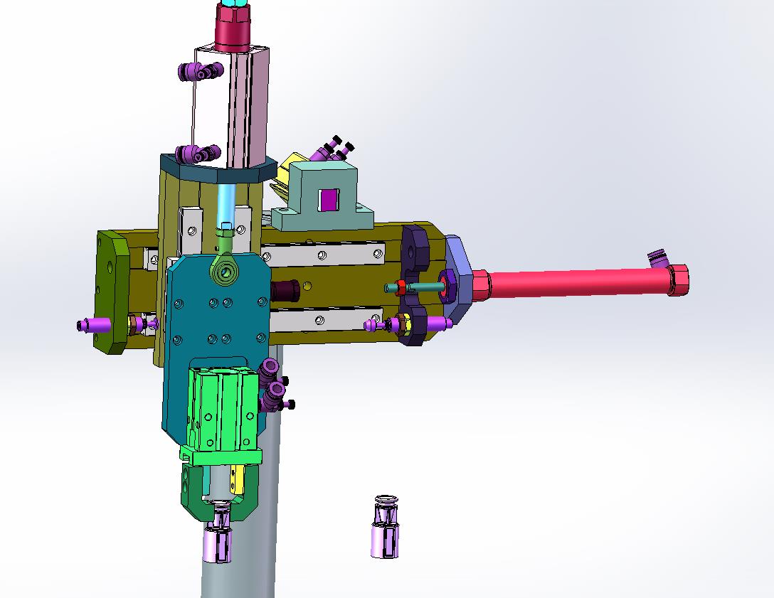 阀门自动组装-自动上O形圈-自动拼装-自动压紧