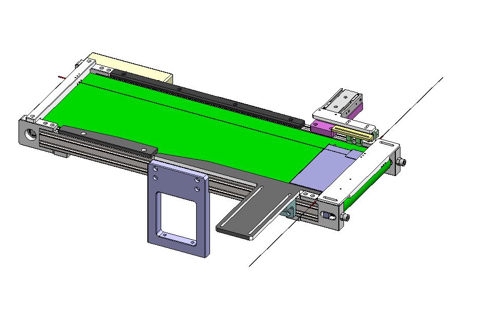 皮带输送机-PVC-PP-铝型材框架