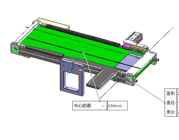 皮带输送机-PVC-PP-铝型材框架