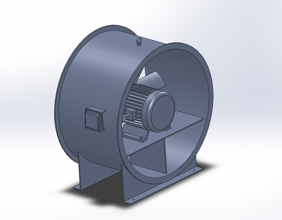 8款斜混型轴流风机