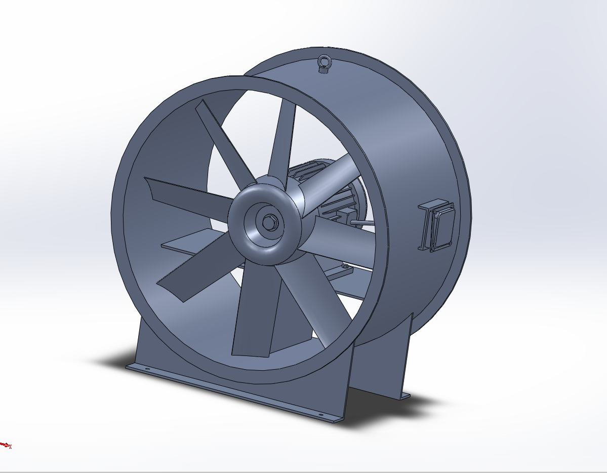 8款斜混型轴流风机