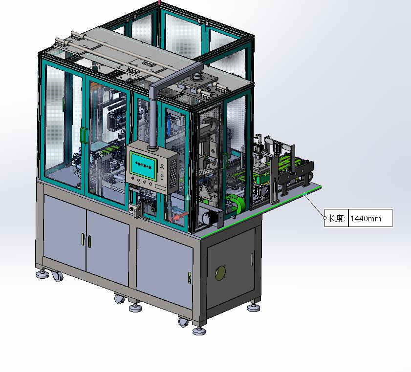 动力电池全自动叠片覆膜组装机-自动上料-自动缠绕-短路检测