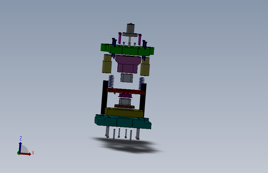 端盖冲压模具MF