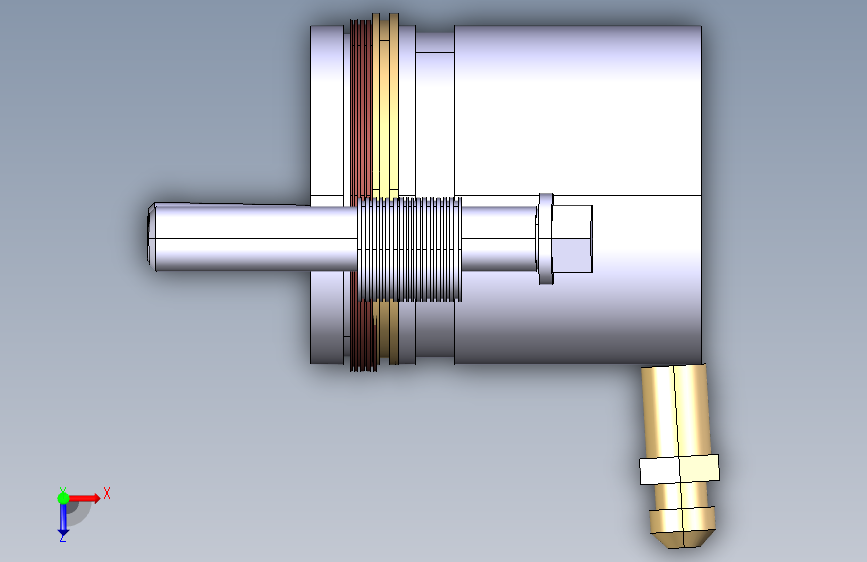 盘式制动器catia模型MF