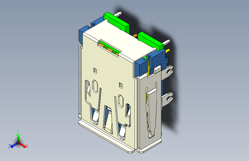 USB 3.1 母头插座MF