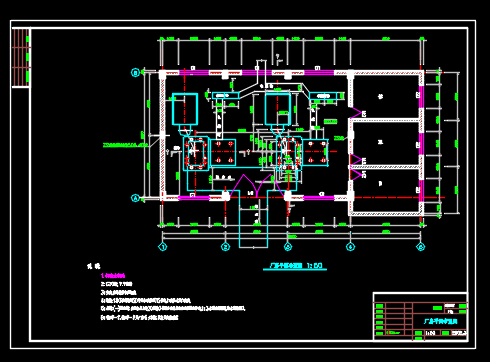 斜击式水电站技施详图_dwg