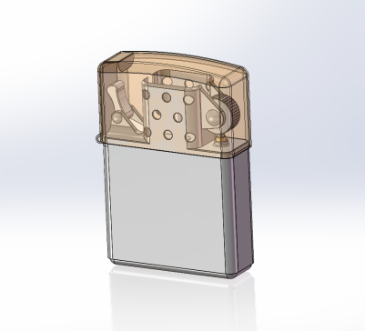 Zippo打火机简易模型