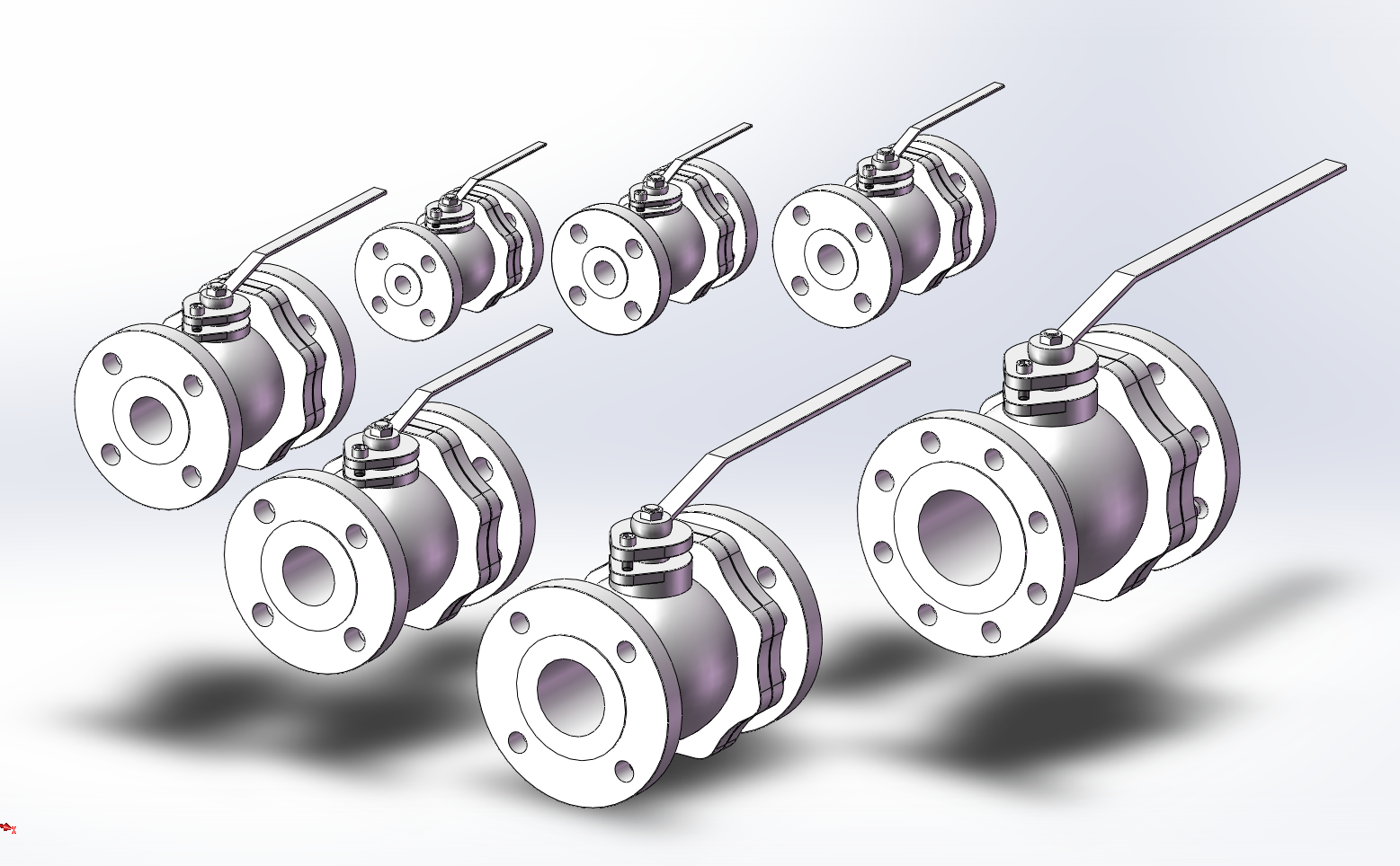 7款手动浮动式铸钢球阀-16