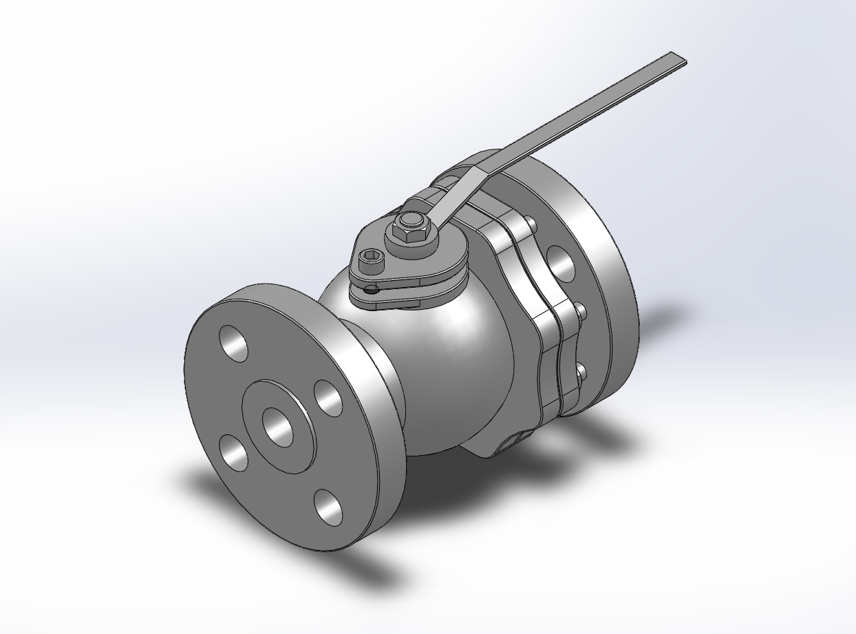 7款手动浮动式铸钢球阀-16