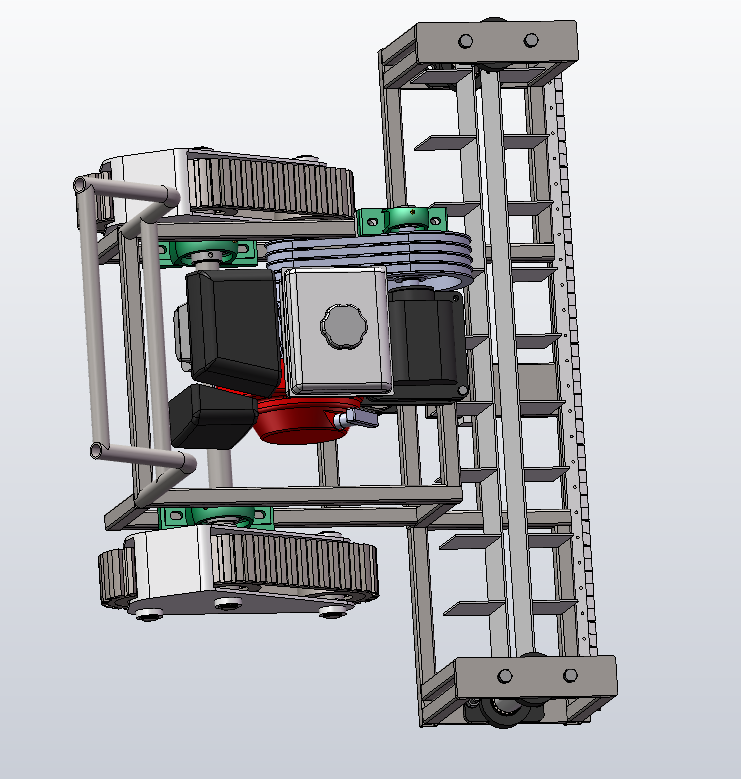 割草机模型sw图MF1042270
