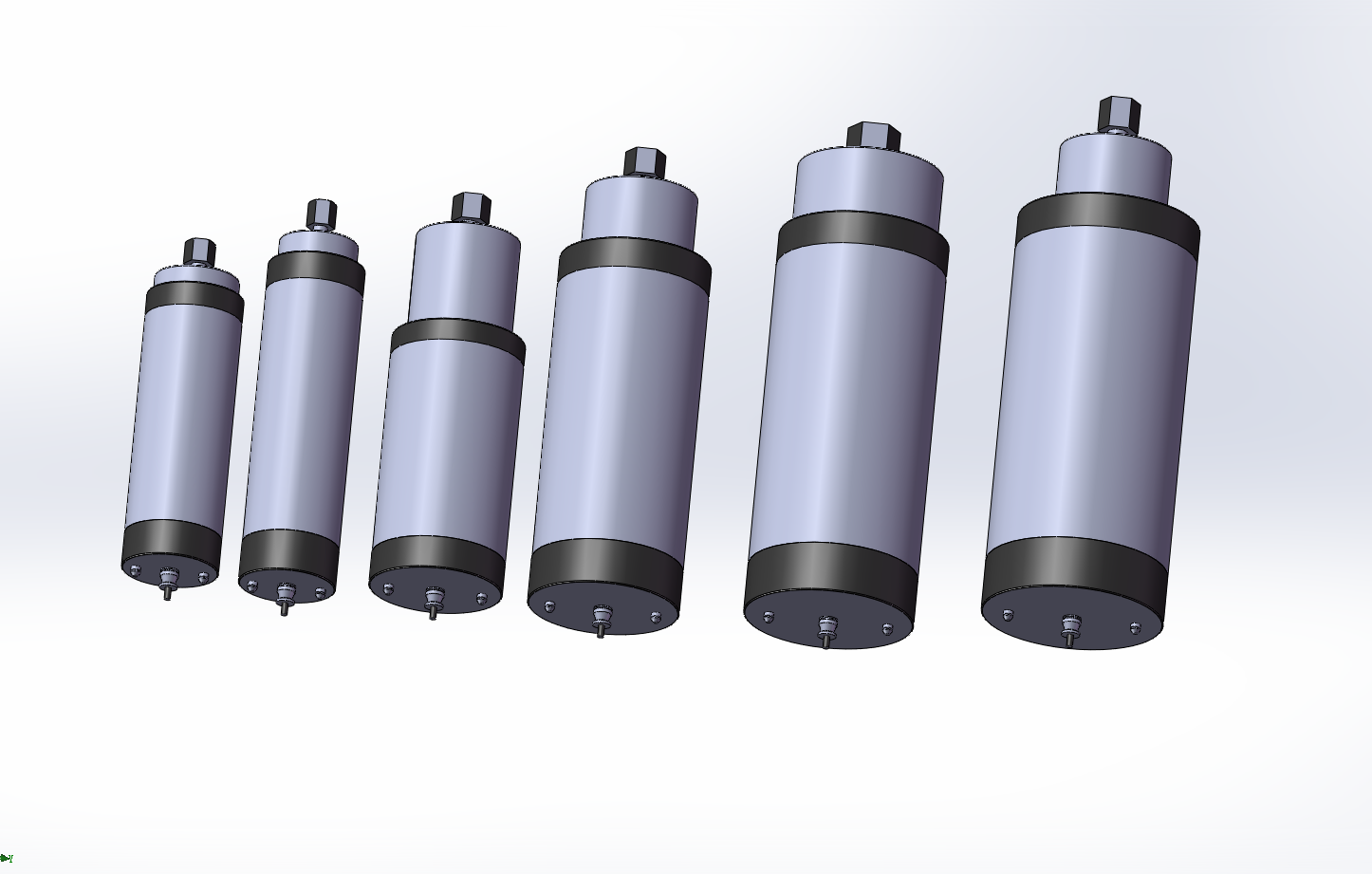 6款数控雕刻机用恒功率电主轴