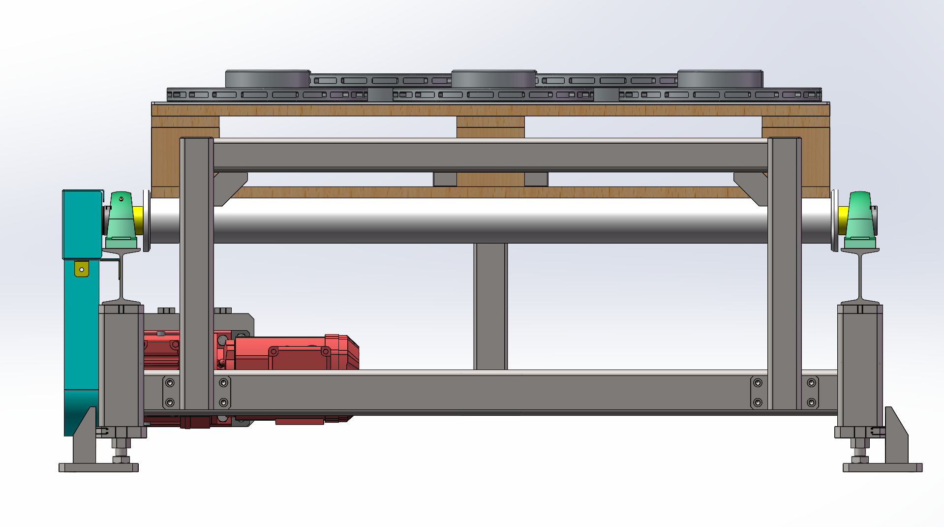 重载托盘辊道输送线