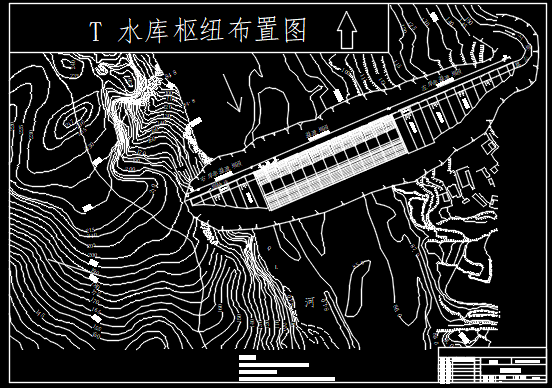 毕业设计某重力坝大坝结构及布置图