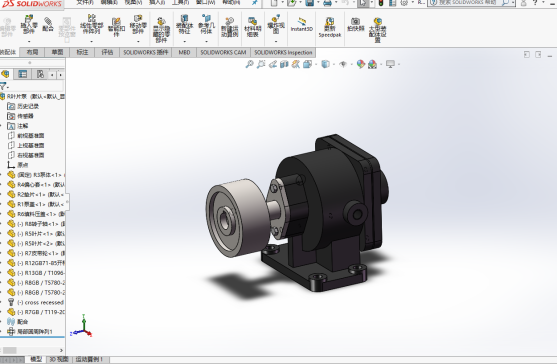 叶片泵模型+CAD