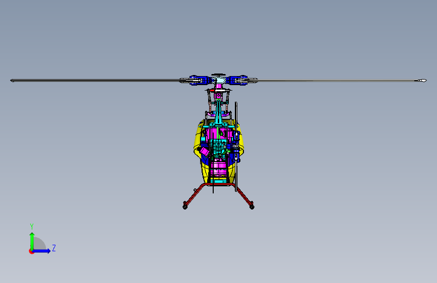 亚拓无人直升机皮传版MF1333385