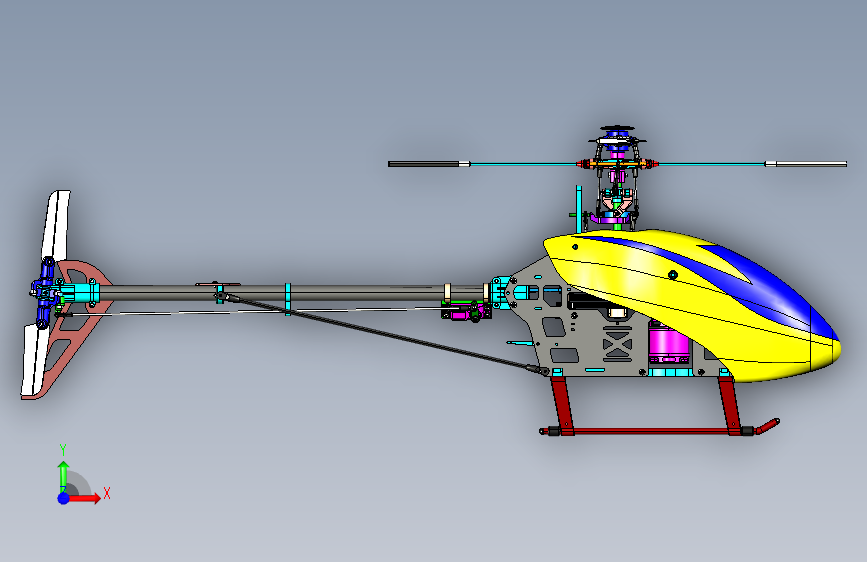 亚拓无人直升机皮传版MF1333385