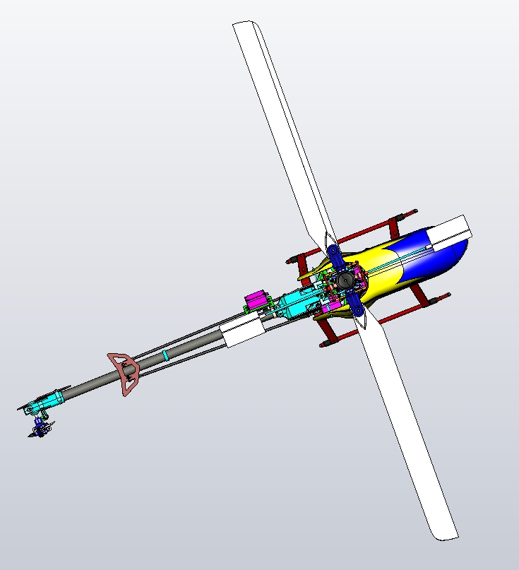 亚拓无人直升机皮传版MF1333385