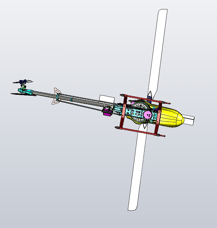 亚拓无人直升机皮传版MF1333385